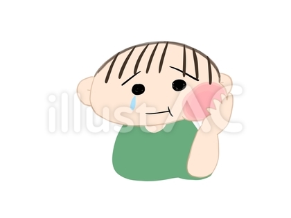 歯が痛い男の子