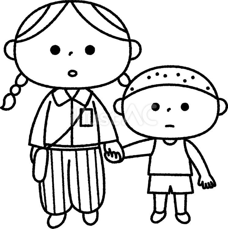 戦争中の子供達モノクロ 子供,戦争,昭和のイラスト素材