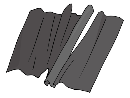 乾燥昆布 昆布,海藻,食べ物,主線あり,イラスト素材,広告,チラシ,cm,白背景,背景透過のイラスト素材