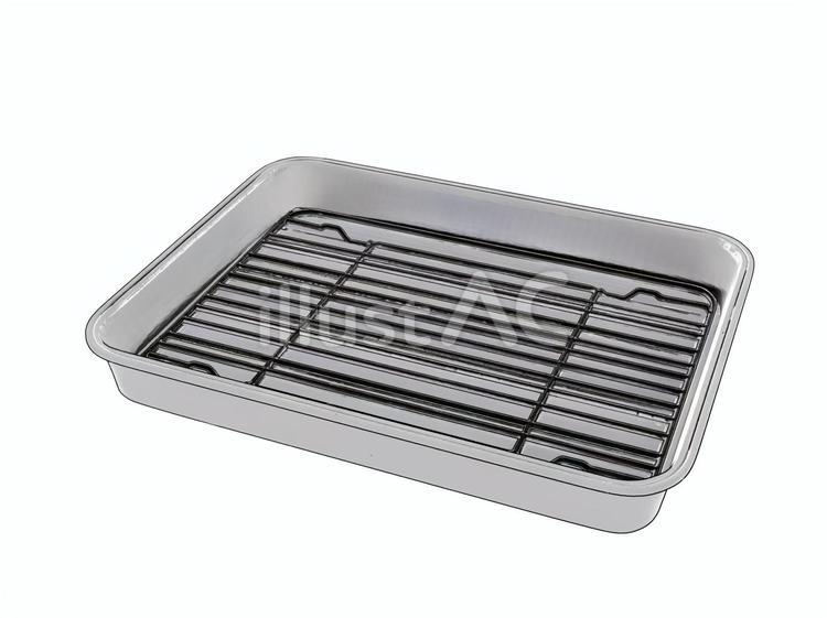 唐揚げ豚カツ串カツ揚げ物油切りの網トレー 網トレー,厨房用品,調理器具のイラスト素材