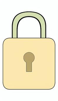 南京錠_padlock 南京錠,錠前,施錠,防犯,セキュリティのイラスト素材