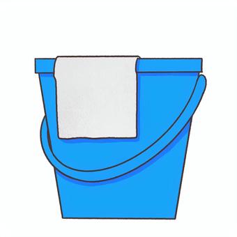 バケツとぞうきん