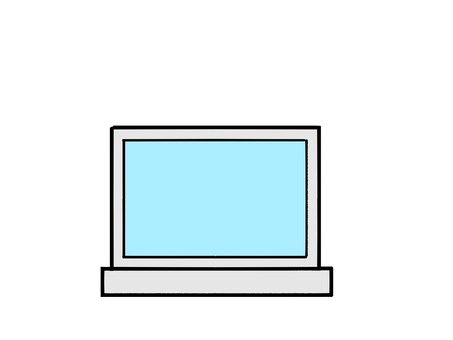 Illustration, computer, laptop, pc, JPG and PNG