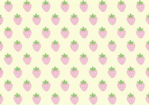いちご背景 いちご背景 いちご,背景,ピンク色,クリーム色,かわいい,やさしいのイラスト素材