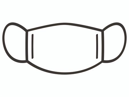 マスク マスク,使い捨てマスク,衛生,風邪,風邪予防,インフルエンザ,感染,感染症,ウイルス,花粉のイラスト素材