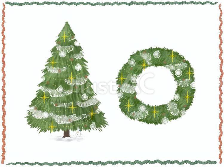 Free Vectors | Christmas Trees and Wreaths