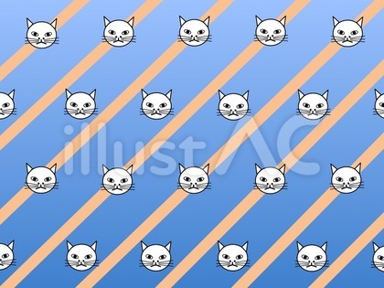 猫-壁紙-顔-a4