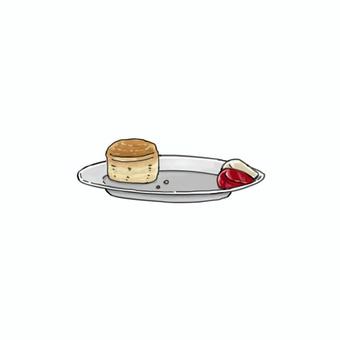 スコーン スコーン,パン,食べ物,お菓子,スコットランド,料理,皿のイラスト素材