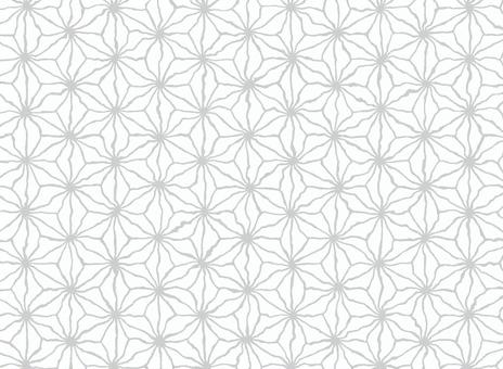 モノクロの歪み麻の葉和柄 麻の葉,和柄,背景,壁紙,モノクロ,グレー,白,和風,歪み,アジアンのイラスト素材