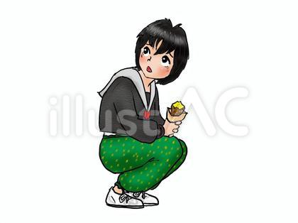 またお弁当がふかし芋ぉ~?