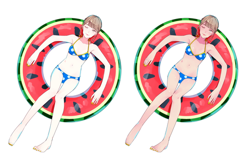 Illustration, figür, kadın, kız, 
