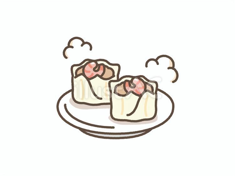 エビ焼売 焼売,エビ,点心のイラスト素材