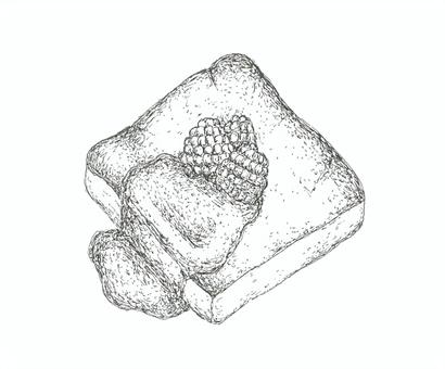 Illustration, pannukak, finland, dessert, 