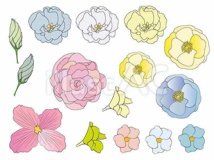 Flowerイラスト No 無料イラストなら イラストac