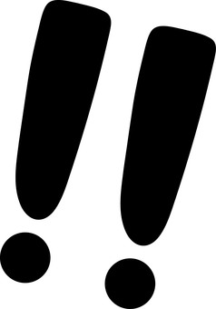 びっくりマーク びっくりマーク,ビックリマーク,びっくり,感嘆符,注意,アイコン,マーク,注意マーク,エクスクラメーションマーク,!のイラスト素材