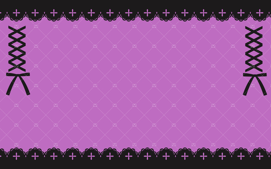 地雷系レース背景リボンあり 背景,地雷系,サブカル,ゴシック,厨二病,病みかわ,かわいい,ガーリー,チェック,クロスのイラスト素材