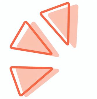 ポイント・気づき・マーク ポイント・気づき・マーク 漫符,符号,マーク,ポイント,アイコン,三角,赤のイラスト素材