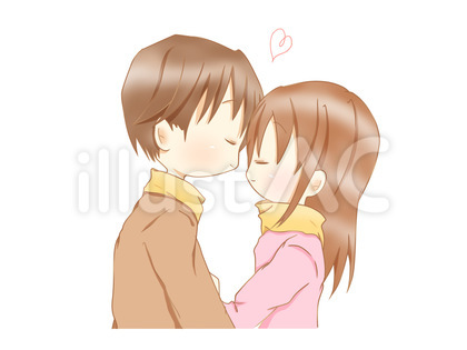 キス カップル