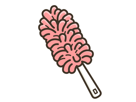 掃除_モップ05 モップ,ハンディモップ,掃除用具,掃除道具,道具,用具,クリーナー,掃除,清掃,片付けのイラスト素材