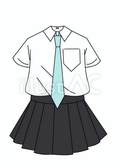 夏のブレザー制服