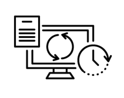 リードタイム短縮イメージ リードタイム短縮イメージ リードタイム,パソコン,時計,時間,矢印,読み込み時間,資料,用紙,書類,紙のイラスト素材