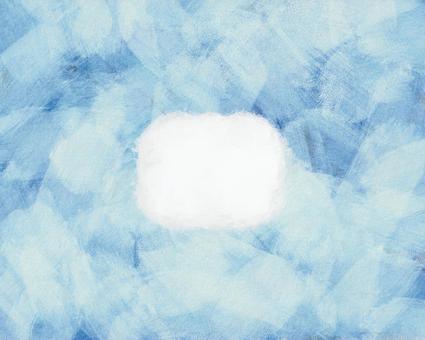 爽やか水色の雲吹き出し背景 爽やか水色の雲吹き出し背景 背景,吹き出し,水色,雲,空,メッセージ,爽やか,ナチュラル,ふんわり,シンプルのイラスト素材