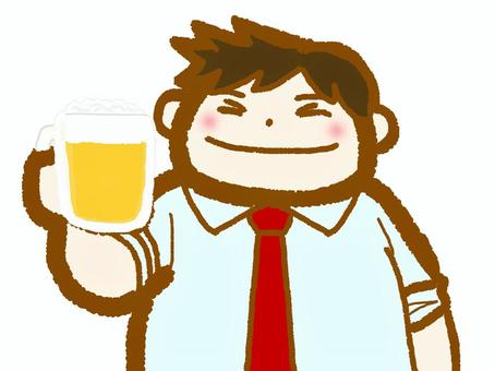 beer!, beer, evening drink, office worker, JPG and PNG