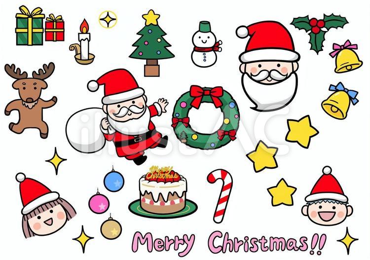 クリスマスを楽しもう！ クリスマス,メリークリスマス,merrychristmasのイラスト素材