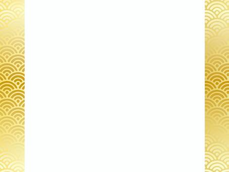 正月和風年賀状