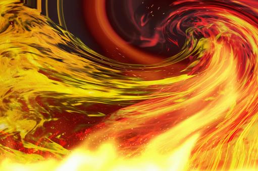 Japanese style background of flame 02, JPG Japanese style background of flame 02, , JPG