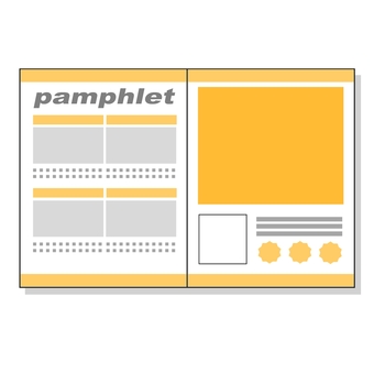 Illustration, pamphlet, leaflet, guide, 