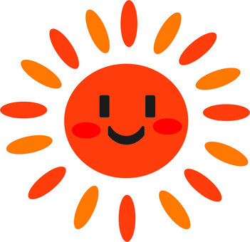 Sun (no line), sun, weather, simple, JPG and PNG