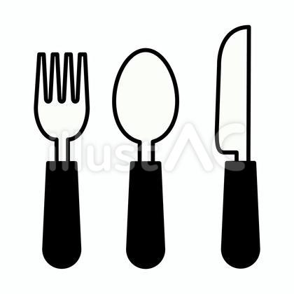 ナイフとフォークとスプーン食器
