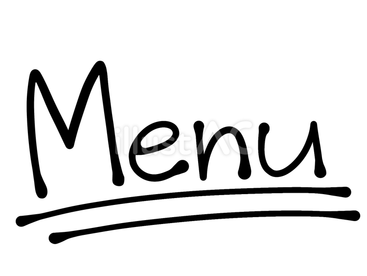 menuの文字 メニュー,ページ,ナビのイラスト素材
