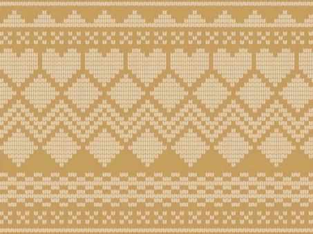 ニットテクスチャ、冬の背景素材01 ニット,テクスチャ,背景,冬,パターン,ハート,模様,柄,模様編み,12月のイラスト素材