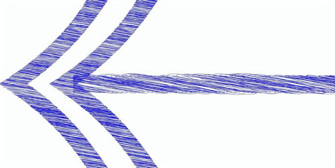 blue doodle arrow, , JPG