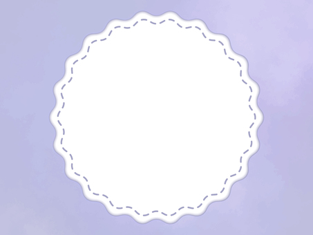 やわらかラベンダー水彩点線フレーム やわらかラベンダー水彩点線フレーム ラベンダー,紫,フレーム,背景,点線,波型,優しい,柔らかい,癒し,ふんわりのイラスト素材