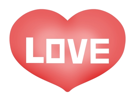 love red in heart, heart, love, english, JPG and PNG