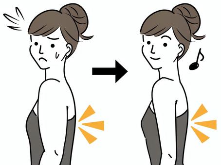 Thick upper arm and thin upper arm Thick upper arm and thin upper arm
