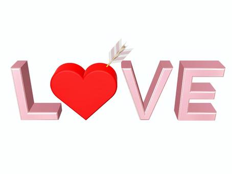 LOVE, an arrow stuck in my heart, JPG and PNG LOVE, an arrow stuck in my heart, , JPG and PNG