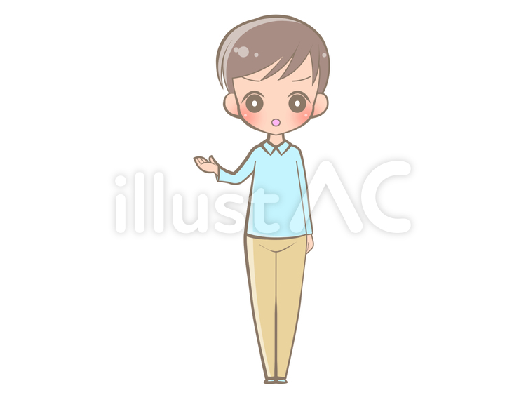 全身-男性-示す-怒る201219 男性,怒る,示すのイラスト素材