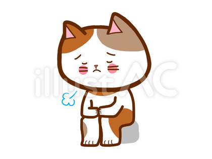 不安な猫さん