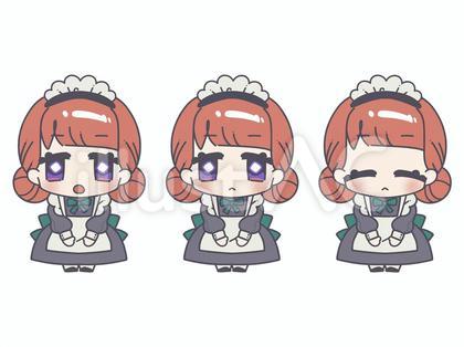ちびキャラ_メイドさん