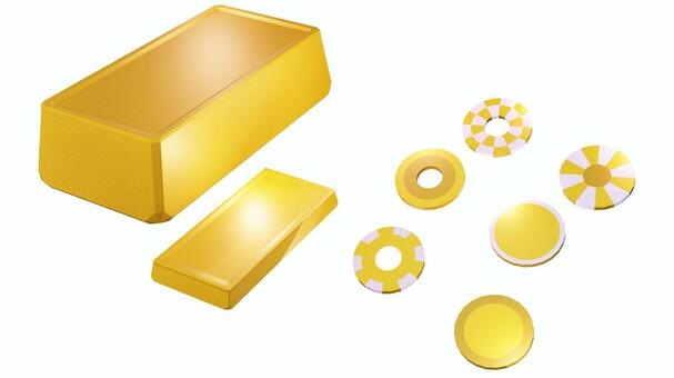 資金 金,金塊,投資,課金,資産,資金,経済,財産,お金,物価のイラスト素材