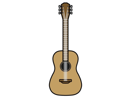 Illustration, guitar, instrument, string instrument, 