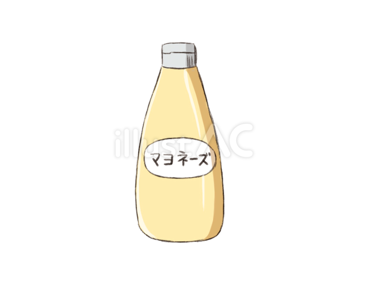 マヨネーズ マヨネーズ,調味料,料理のイラスト素材