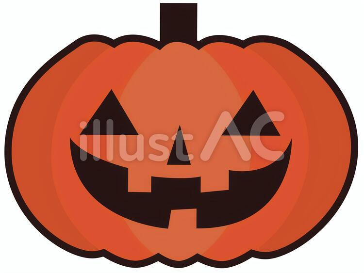 ハロウィン　かぼちゃ1 ハロウィン,ハロウィーン,ハッピーハロウィンのイラスト素材