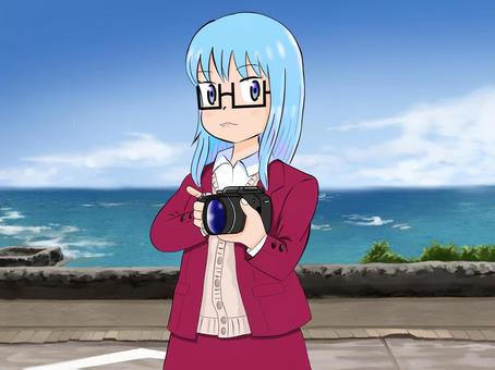 相機女孩, JPG 和 AI 相機女孩, , JPG 和 AI