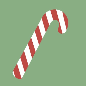ステッキ クリスマス,xmas,ステッキ,キャンディー,飾りつけのイラスト素材