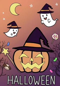 ハロウィン　背景